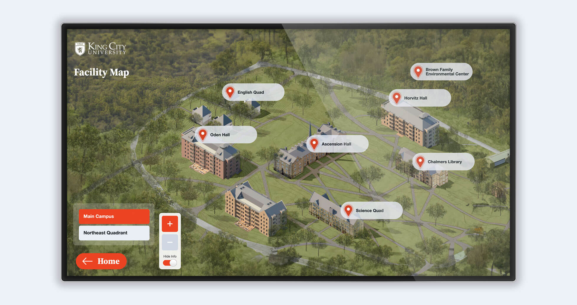 Interactive Facilities Map Module